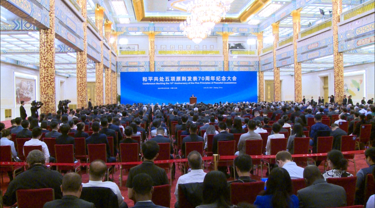 Trung Quốc tổ chức Lễ kỷ niệm 70 năm ra đời 5 nguyên tắc chung sống hòa bình